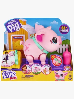 Interaktivt Legetøj-LittleLivePets Little Live Pets Grisen Piggly