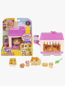 Legetøjsfigurer-LittleLivePets Little Live Pets Mama Surprise Minis Hamster Legesæt