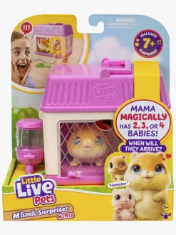 Legetøjsfigurer-LittleLivePets Little Live Pets Mama Surprise Minis Hamster Legesæt