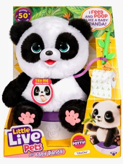 Interaktivt Legetøj-LittleLivePets Little Live Pets My Baby Panda  Interaktiv Bamse