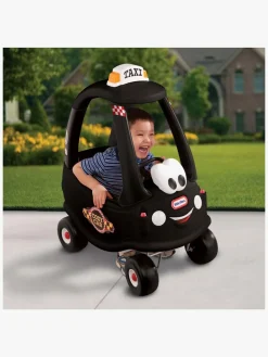 Pedal- & Gåbiler-LittleTikes Little Tikes Gåbil Cozy Coupe Taxi Sort/Hvid