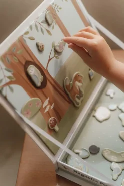 Spil & Puslespil-LittleDutch Magnetspil 50+ Dele