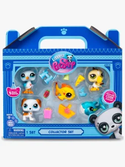 Legetøjsfigurer-LittlestPetShop Littlest Pet Shop Beach Besties Figursæt 5-Pak
