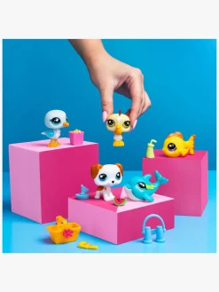 Legetøjsfigurer-LittlestPetShop Littlest Pet Shop Beach Besties Figursæt 5-Pak