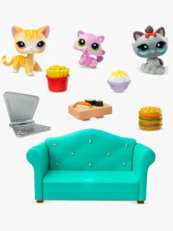 Legetøjsfigurer-LittleLivePets Littlest Pet Shop Diner Dash Legesæt