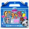 Legetøjsfigurer-LittlestPetShop Littlest Pet Shop Farm Besties Figursæt 5-Pak