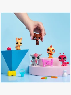Legetøjsfigurer-LittlestPetShop Littlest Pet Shop Farm Besties Figursæt 5-Pak
