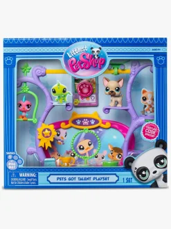 Legetøjsfigurer-LittlestPetShop Littlest Pet Shop Pets Got Talent Legesæt