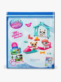 Legetøjsfigurer-LittlestPetShop Littlest Pet Shop Snowy Day Legesæt