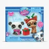 Legetøjsfigurer-LittlestPetShop Littlest Pet Shop Winter Pals Figursæt 5-pak