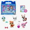 Legetøjsfigurer-LittlestPetShop Littlest Pet Shop Winter Besties Figursæt 5-pak