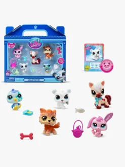 Legetøjsfigurer-LittlestPetShop Littlest Pet Shop Winter Besties Figursæt 5-pak