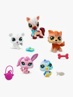 Legetøjsfigurer-LittlestPetShop Littlest Pet Shop Winter Besties Figursæt 5-pak