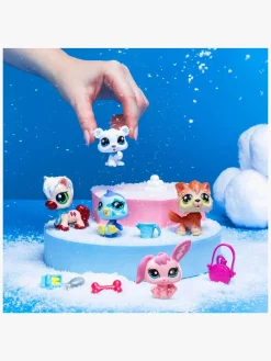Legetøjsfigurer-LittlestPetShop Littlest Pet Shop Winter Besties Figursæt 5-pak