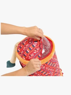 Babylegetøj-Ludi Aktivitetslegetøj Oppusteligt Cylinder Løve