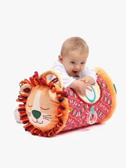 Babylegetøj-Ludi Aktivitetslegetøj Oppusteligt Cylinder Løve