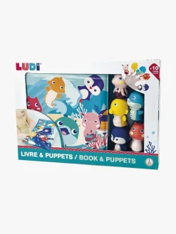 Vandlegetøj-Ludi Badebog med Figurer