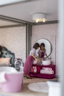 Dukker & Bamser-Lundby Dukkehusmøbler Badeværelse Møbelsæt