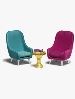 Dukker & Bamser-Lundby Dukkehusmøbler Lænestole