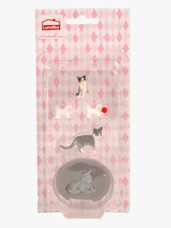 Dukker & Bamser-Lundby Dukkehustilbehør Kattefamilie