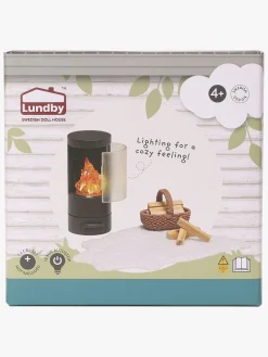 Dukker & Bamser-Lundby Dukkehustilbehør Pejsesæt