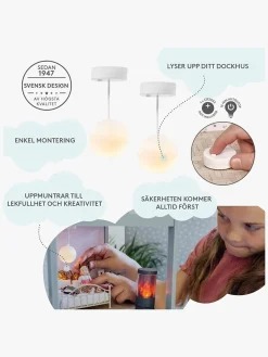 Dukker & Bamser-Lundby Dukkehustilbehør Rispapirslamper 2-Pak