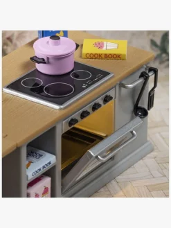 Dukker & Bamser-Lundby Dukkehustilbehør Sæt med Komfur og Køleskab