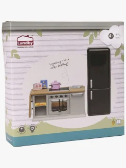 Dukker & Bamser-Lundby Dukkehustilbehør Sæt med Komfur og Køleskab