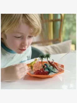 Eksperimenter & Videnskab-4M Eksperiment Krystallerdyrkning Dinosaur Flerfarvet