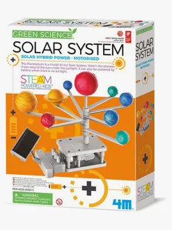 Eksperimenter & Videnskab-4M Green Science  Solcelledrevet Forskersæt Solsystem Flerfarvet