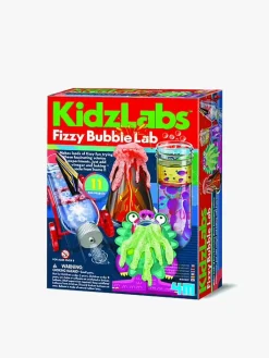 Eksperimenter & Videnskab-4M Kidzlabs Eksperimentsæt Boblende Bobler Flerfarvet