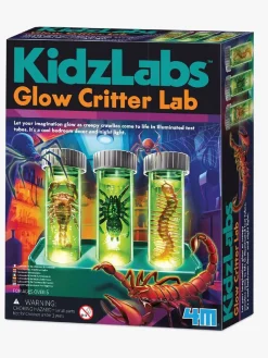 Eksperimenter & Videnskab-4M KidzLabs Eksperimentsæt Lysende Væsner Flerfarvet