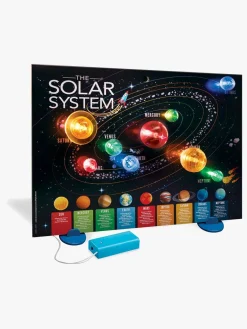 Eksperimenter & Videnskab-4M KidzLabs Lysende Solsystem Flerfarvet