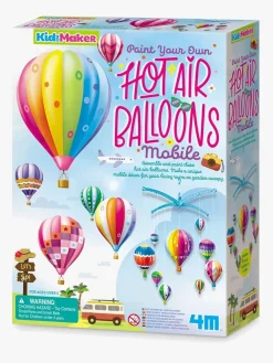 Kreativt Legetøj-4M KidzMaker DIY-sæt Mal Din Egen Varmluftsballon Flerfarvet