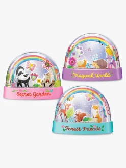 Kreativt Legetøj-4M KidzMaker DIY-sæt Regnbue Snekugle Flerfarvet