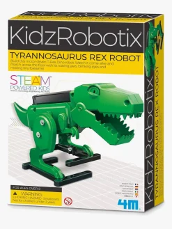Kreativt Legetøj-4M KidzRobotix Byg Din Egen T-Rex Robot Flerfarvet