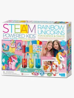 Eksperimenter & Videnskab-4M STEAM Powered Kids Eksperimentsæt Enhjørninger Flerfarvet