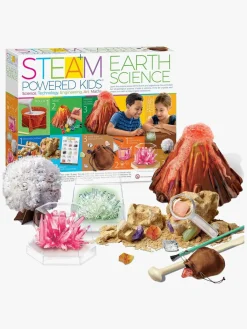 Eksperimenter & Videnskab-4M STEAM Powered Kids Eksperimentsæt Flerfarvet