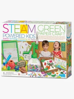 Eksperimenter & Videnskab-4M STEAM Powered Kids Eksperimentsæt Papir-krea Flerfarvet