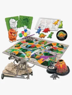 Eksperimenter & Videnskab-4M STEAM Powered Kids Forskersæt Dinosaurer Flerfarvet