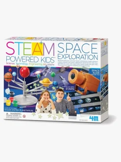 Eksperimenter & Videnskab-4M STEAM Powered Kids Forskersæt Det Ydre Rum Flerfarvet