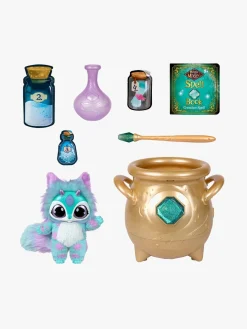 Legetøjsfigurer-MagicMixies Magic Mixies Creation Heksekedel, Blå Blå/Flerfarvet