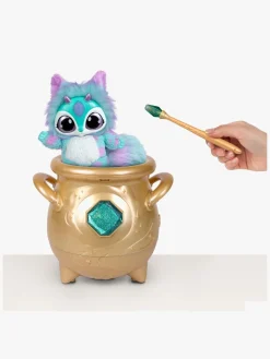 Legetøjsfigurer-MagicMixies Magic Mixies Creation Heksekedel, Blå Blå/Flerfarvet