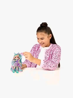 Legetøjsfigurer-MagicMixies Magic Mixies Pixlings Galaxy Hair Legesæt Deerlee Grøn/Lyserød