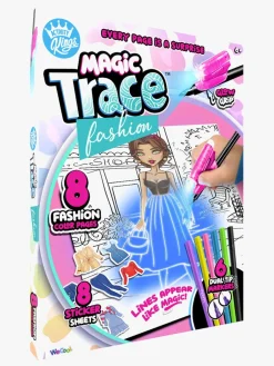 Kreativt Legetøj-WeCool Magic Trace Glow Grip Malesæt Fashion Startsæt