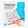 Kreativt Legetøj-Magnatab Tegnetavle Tal og Forme