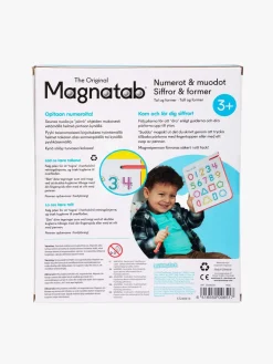 Kreativt Legetøj-Magnatab Tegnetavle Tal og Forme