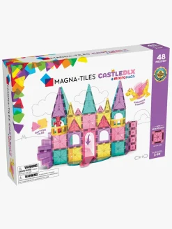 Lærerig Leg-MagnaTiles MAGNA-TILES Castle Deluxe Byggesæt 48 Dele