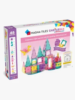 Lærerig Leg-MagnaTiles MAGNA-TILES Castle Deluxe Byggesæt 48 Dele