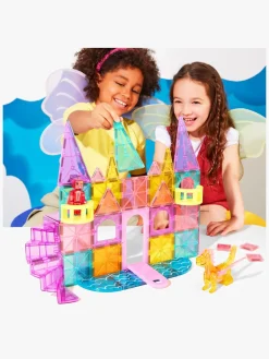 Lærerig Leg-MagnaTiles MAGNA-TILES Castle Deluxe Byggesæt 48 Dele